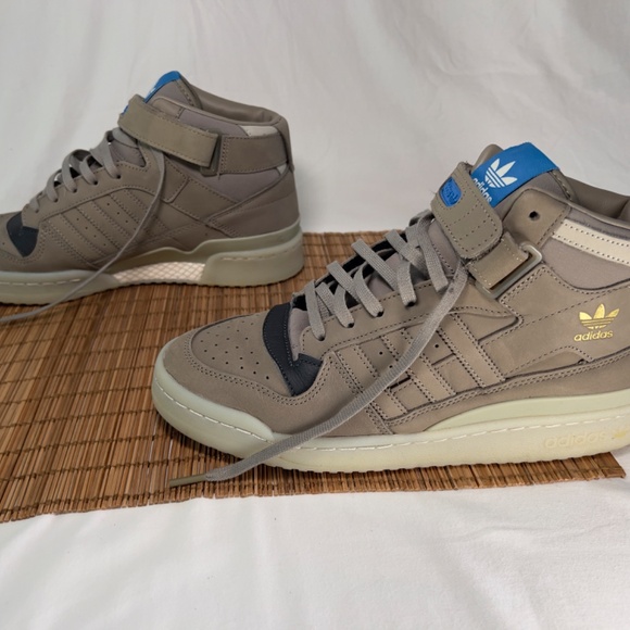 ADIDAS ORIGINALS FORUM 84 Mid Clay sz10 - Picture 4 of 8